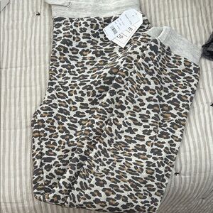 Leopard Print Joggers